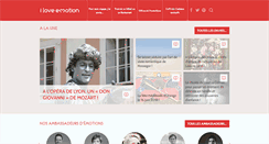 Desktop Screenshot of i-love-emotion.com